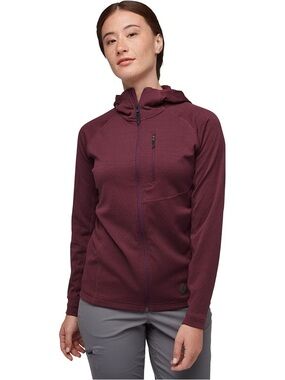 Black Diamond Coefficient Fleece Hooded Jacket - Women's
